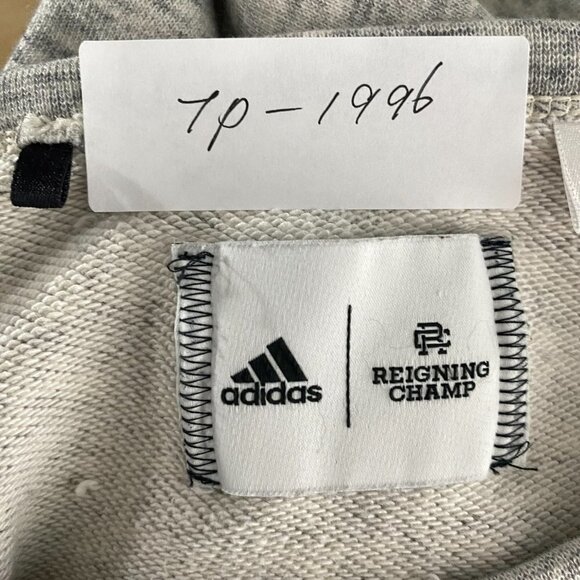 Adidas Reigning Champ Sweatshirt Women's Medium Gray Long Sleeve‎ TP-1996 - Picture 2 of 8